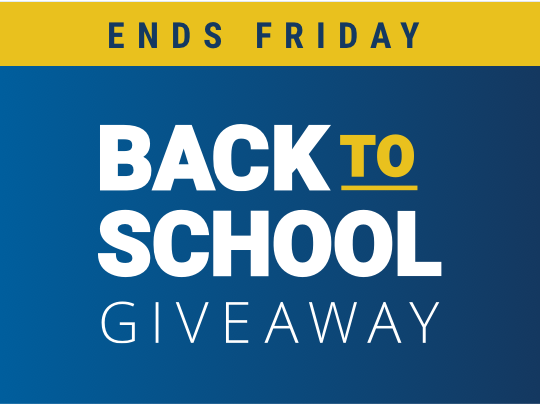 Back-to-school giveaway