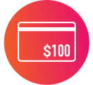 Buy a gift card icon