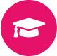 Graduation cap icon