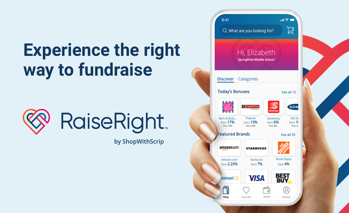 Support our organization while you shop